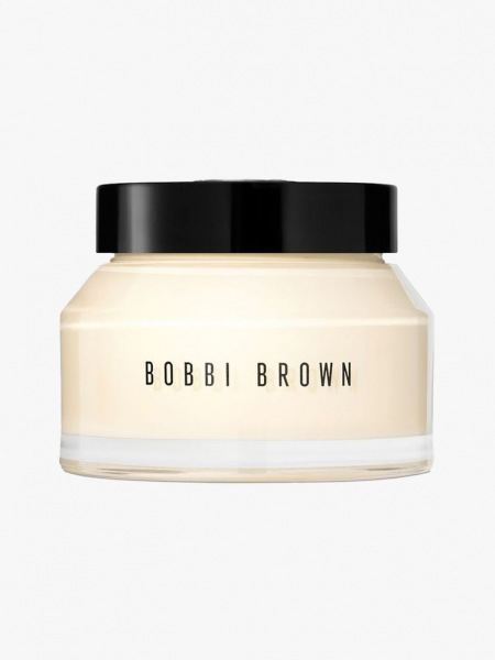  Bobbi Brown Face Base Moisturizer and Primer in jar on light grey background